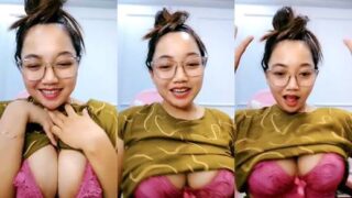 Bokep Mahasiswi Kacamata Toge Bulat Live