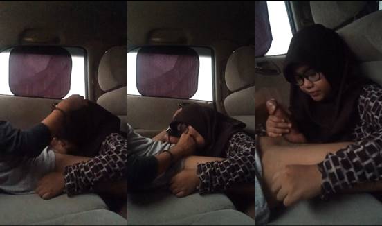 Bokep jilbab malaysia mesum blowjob dimobil