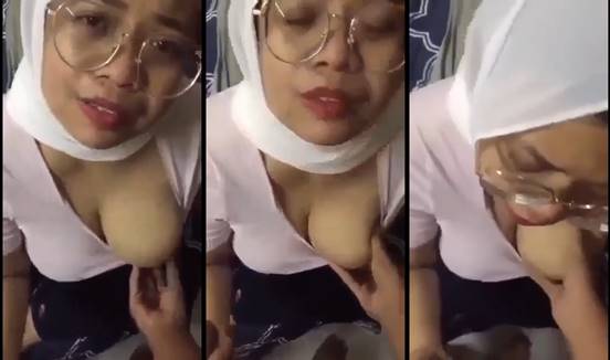 Bokep viral twiter dikocokin jilbab kacamata